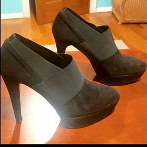 Stuart Weitzman Suede Ankle Booties
